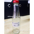 300ml new fashion glass ketchup bottle hot sauce bottle with screw cap